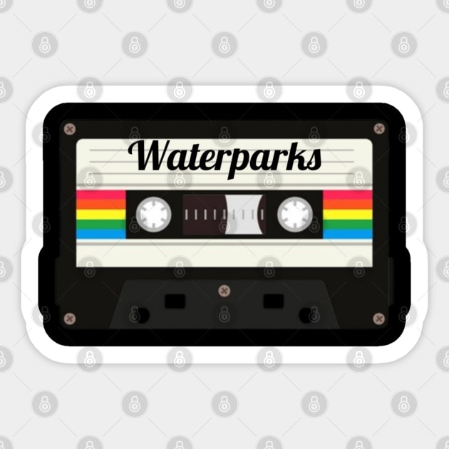 Waterparks / Cassette Tape Style Sticker by GengluStore